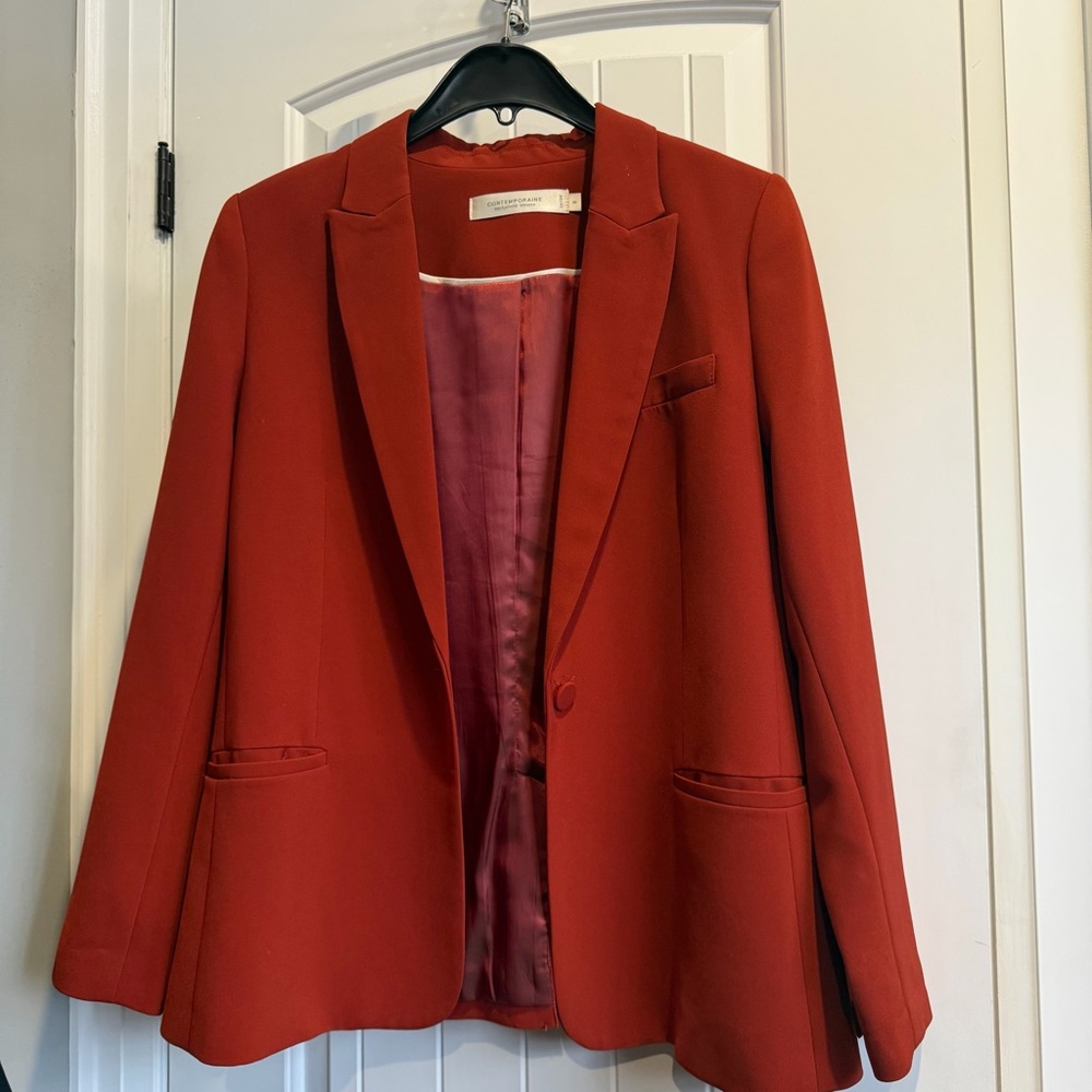Chic Rust Blazer for Women